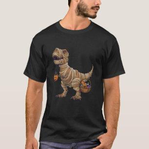 Camiseta Engraçado T rex Dinossaur Halloween Tee Happy H