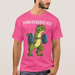 Camiseta Engraçado T Rex Powerinclusive Workup Gym