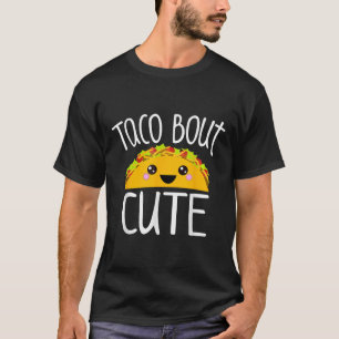 Camiseta Engraçado Taco Lover Shirt Taco Sobre Garota Bonit
