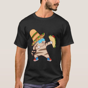 Camiseta Engraçado Taco Mexicano Comida Grande Brimada Cute