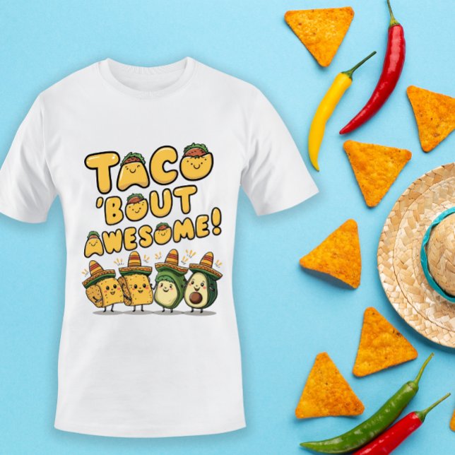Camiseta Engraçado Taco sobre o Incrível! Cinco de Mayo (Criador carregado)