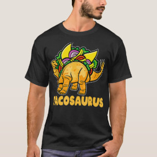 Camiseta Engraçado Tacosaurus Stegosaurus Gift Para Taco E