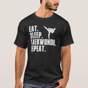 Camiseta Engraçado Taekwondo Para Meninas Tae Kwon Do Fight