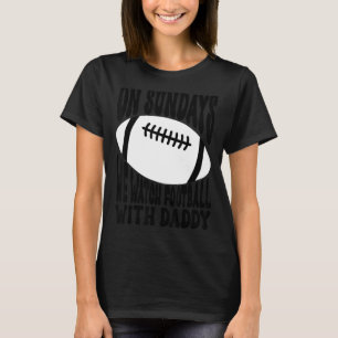 Camiseta Engraçado Teatro Familiar Nos Domingos Nós Assisti