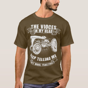 Camiseta Engraçado Teatro Trator Adquira Mais Tratores Farm