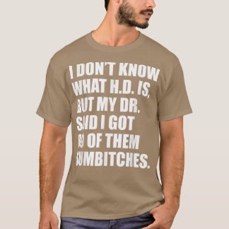 Camiseta Engraçado, tenho 80 sumbitches.