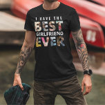 Camiseta Engraçado, tenho a melhor foto de Namorada nunca<br><div class="desc">O presente perfeito para cada namorado? Uma camisa com seu rosto namorada estampado por toda parte! Pegue esta camiseta engraçada "Eu tenho o melhor namorada de sempre" como um presente que ele orgulhosamente quer vestir (pelo menos sempre que você estiver por perto). E cara, queres mesmo impressionar a tua miúda...</div>