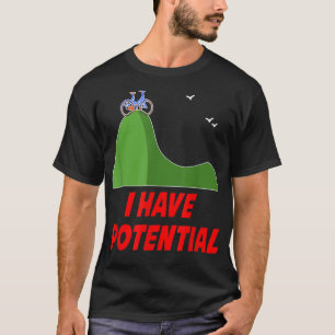 Camiseta ENGRAÇADO, TENHO POTENCIAL Professor de Ciência Fí