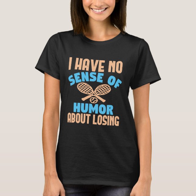 Camiseta Engraçado Tênis (Frente)