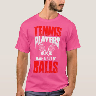 Camiseta Engraçado Tênis Jogando Tênis Jogador Esportivo Ra