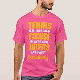 Camiseta Engraçado Tênis Jogando Tênis Jogador Esportivo Ra