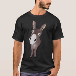 Camiseta Engraçado ter a ideia do Donkey Gift para os Donke