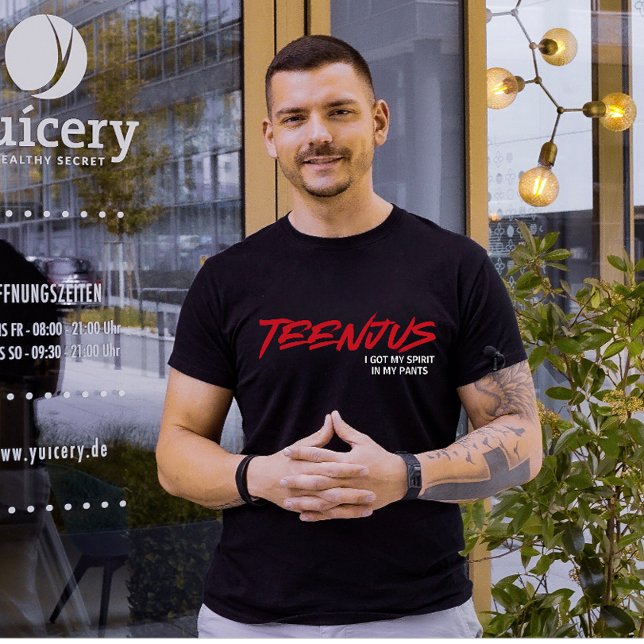 Camiseta Engraçado Texto Personalizado Bebê Citação do Bill (Mpdern Custom Text baby billys   funny quote teenjus t-shirt)