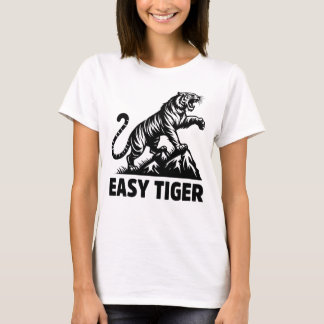 Camiseta Engraçado Tigre Grande Citação De Animais De Gato