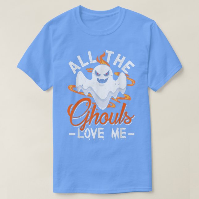Camiseta Engraçado Todos Os Ghouls Me Adoram No Teto De Hal (Frente do Design)
