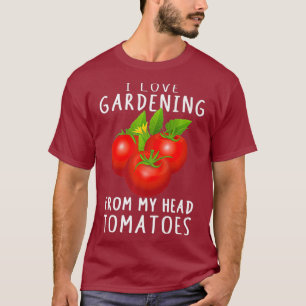 Camiseta Engraçado Tomates Gardening Planta Novelty Present