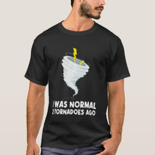 Camiseta Engraçado Tornado Para Homens Mulheres Furacão Cli