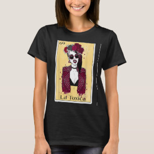 Camiseta Engraçado Toxica Espanhola-Mexicana Bingo Oferece
