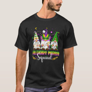 Camiseta Engraçado Três Gnomos Nórdicos Trabalhador de Saúd