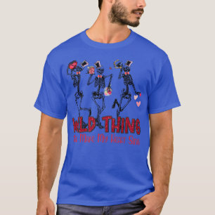 Camiseta Engraçado Três Skeleton Dança. Você faz minha 