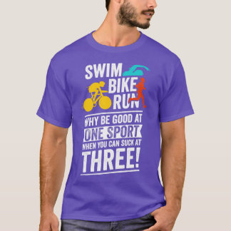 Camiseta Engraçado Triathlon Triathlete Gift