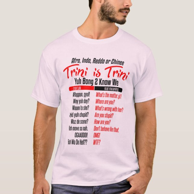 Camiseta Engraçado Trini é Trini (Frente)