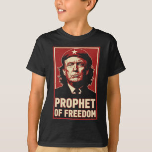 Camiseta Engraçado Trump Che Guevara Profeta Amante Da Libe