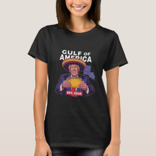 Camiseta Engraçado Trump Golfo De Nós América 2025 Trump 