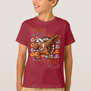 Camiseta Engraçado Turco de Ação de Graças