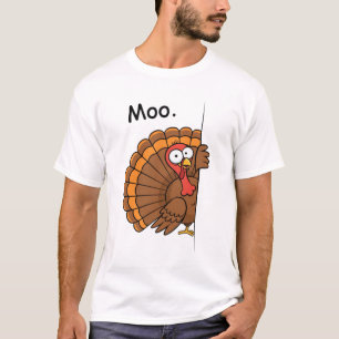 Camiseta Engraçado Turquia Diz Humor de Ação de Graças