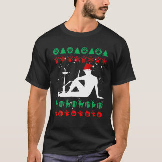 Camiseta Engraçado Ugly Xmas Gift Shisha Shisha Shisha Hook