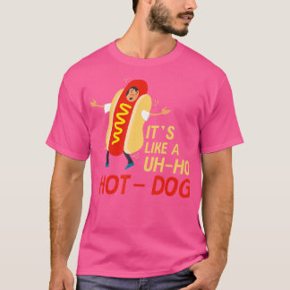 Camiseta Engraçado Uh Oh Hot Dog presente Hotdogista