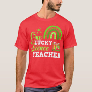 Camiseta Engraçado Uma Rua De Professores De Ciência Sortud