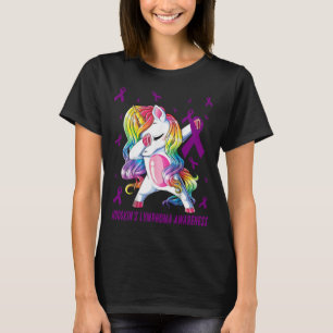 Camiseta Engraçado Unicorn Dabbing hodgkin Sensibilização