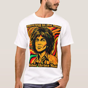 Camiseta Engraçado Urin Man T-Shirt Tee Gráfico Quirky