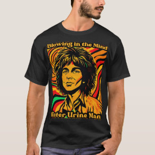 Camiseta Engraçado Urin Man T-Shirt   Tee Gráfico Quirky