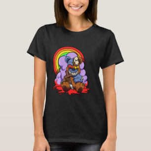 Camiseta Engraçado Ursinho Witchcraft Creepy Voodoo Doll Pa