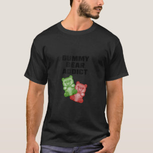 Camiseta Engraçado Urso Gummy Addito Candy Tank Topo