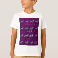 Engraçado Vamos Zebra Hakuna Matata motif Design C