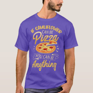 Camiseta Engraçado Vegan Oferece Mulheres Pizza De Couve-Fl