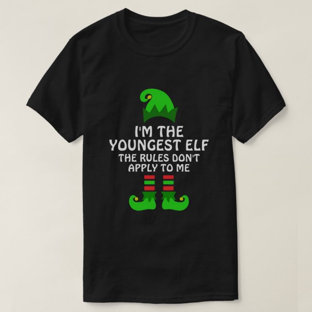 Camiseta Engraçado Velho Natal Velho Suor De Natal Im (Frente do Design)