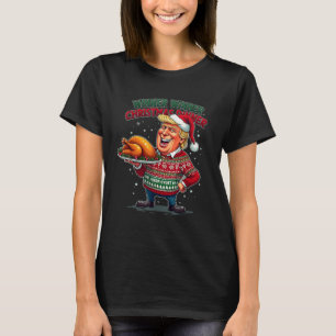 Camiseta Engraçado Vencedor Humor Vencedor Janto de Natal M