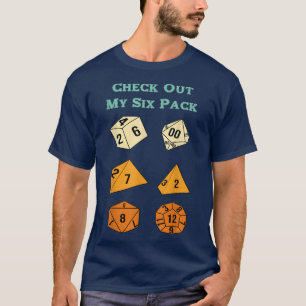 Camiseta Engraçado Ver Meu Dice De Seis Embalagens Para Dra