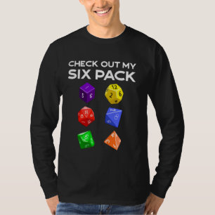 Camiseta Engraçado Ver O Meu Bloco De Seis Para Dragões D20