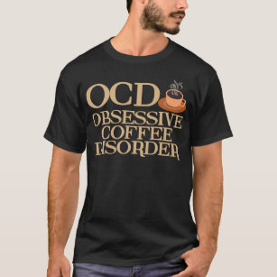 Camiseta Engraçado Viciado em Café