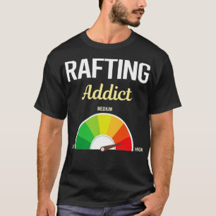Camiseta Engraçado Viciado Rafando