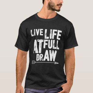 Camiseta Engraçado Vida Ao Vivo No Arquivo De Desenhar De C