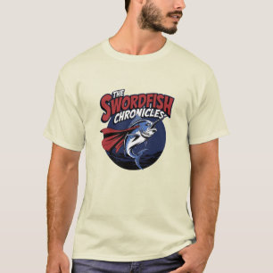 Camiseta Engraçado vida subaquática: Designs de espadarte