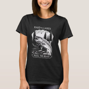 Camiseta Engraçado Viking Fisheries & Nordic Mythology - No