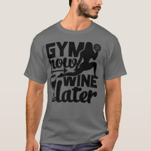 Camiseta Engraçado Vinho de Giro amante Tee para Trabalhos